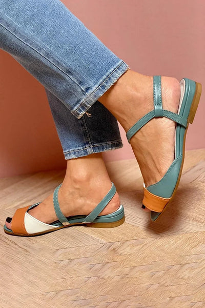 Elena | Sandalias color block