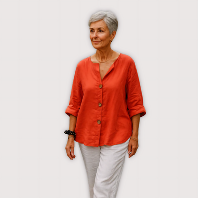 Martina I Blusa de Lino