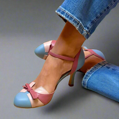 DALIA | Zapatos de tacón multicolor con correa