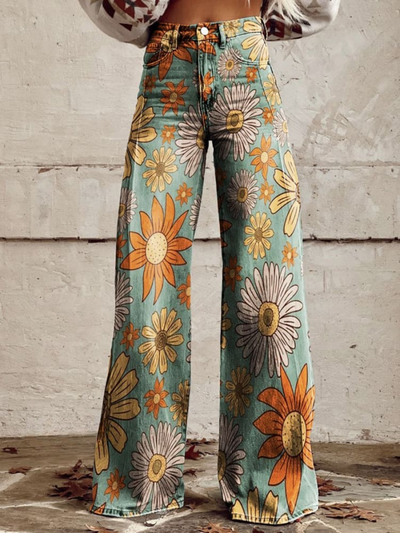 Cirilla - Pantalón Palazzo Floral