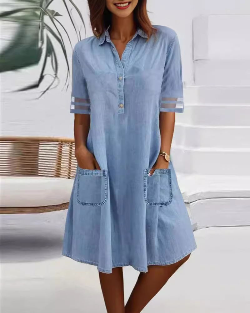 Myla | Vestido Mini de Mezclilla