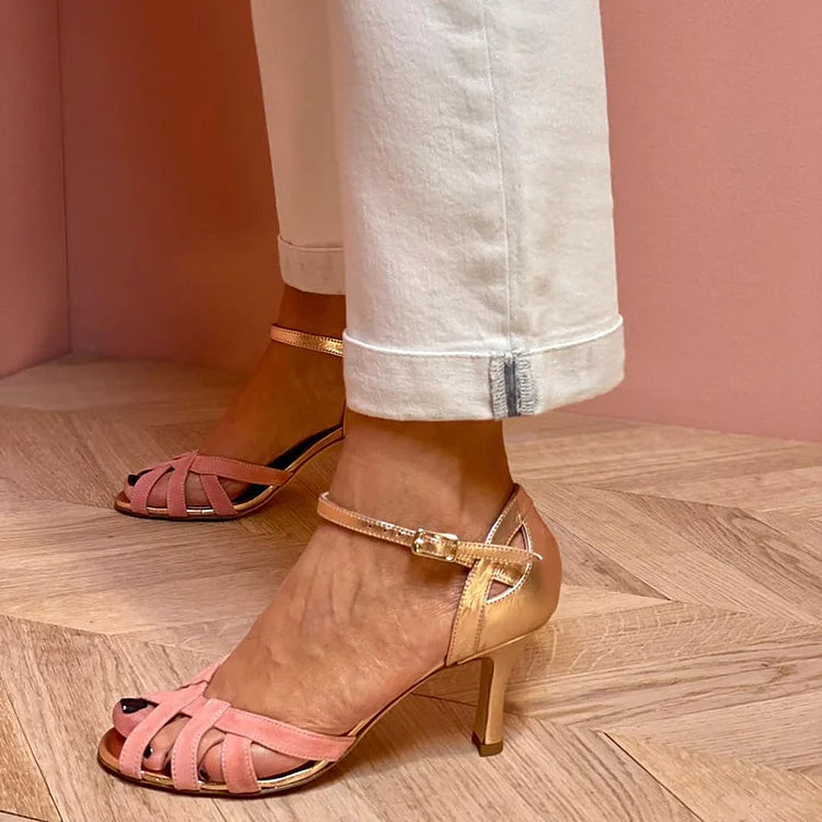 Ginvera | Sandalis altas con tiras