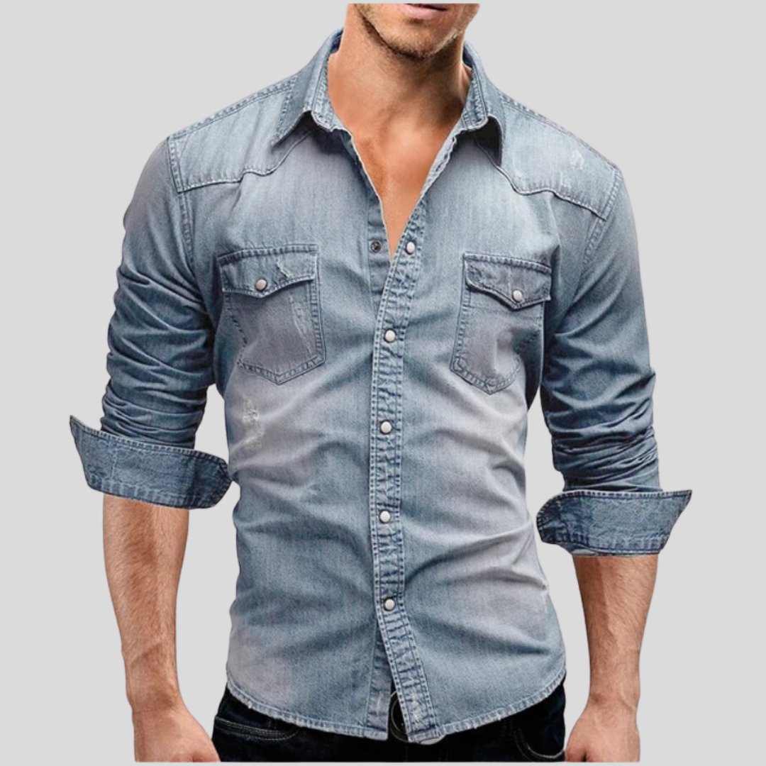 Lenoir – Camisa vaquera de estilo moderno