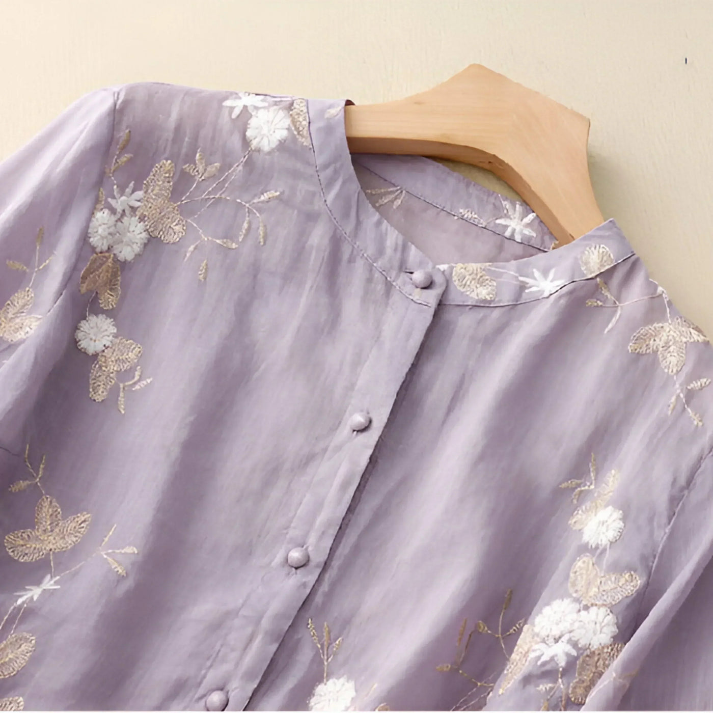 Carmelita I Blusa Transparente Bordada
