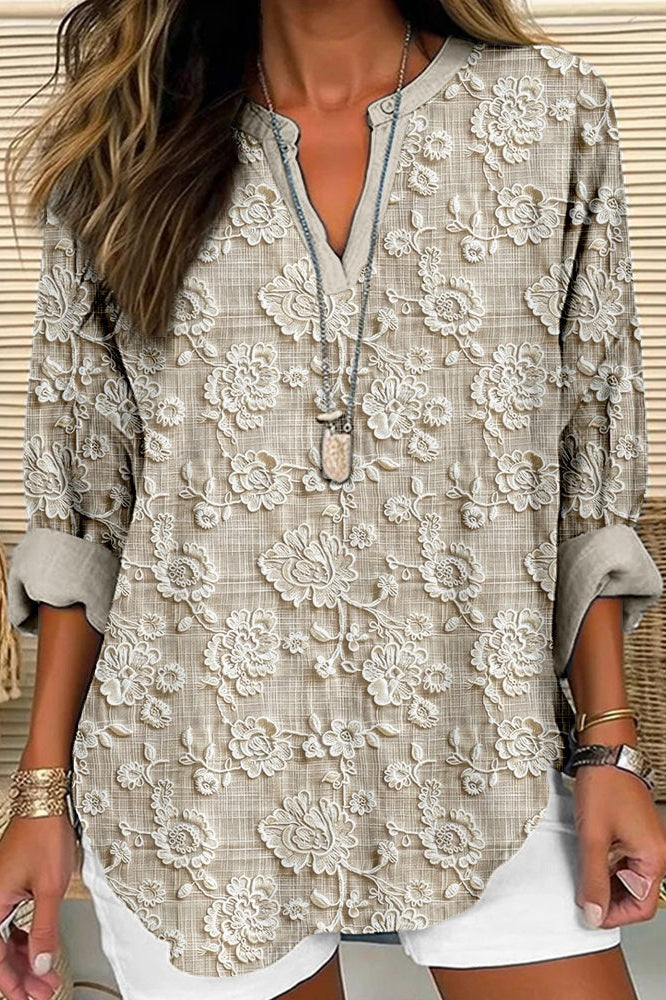 Blusa Flor del Desierto