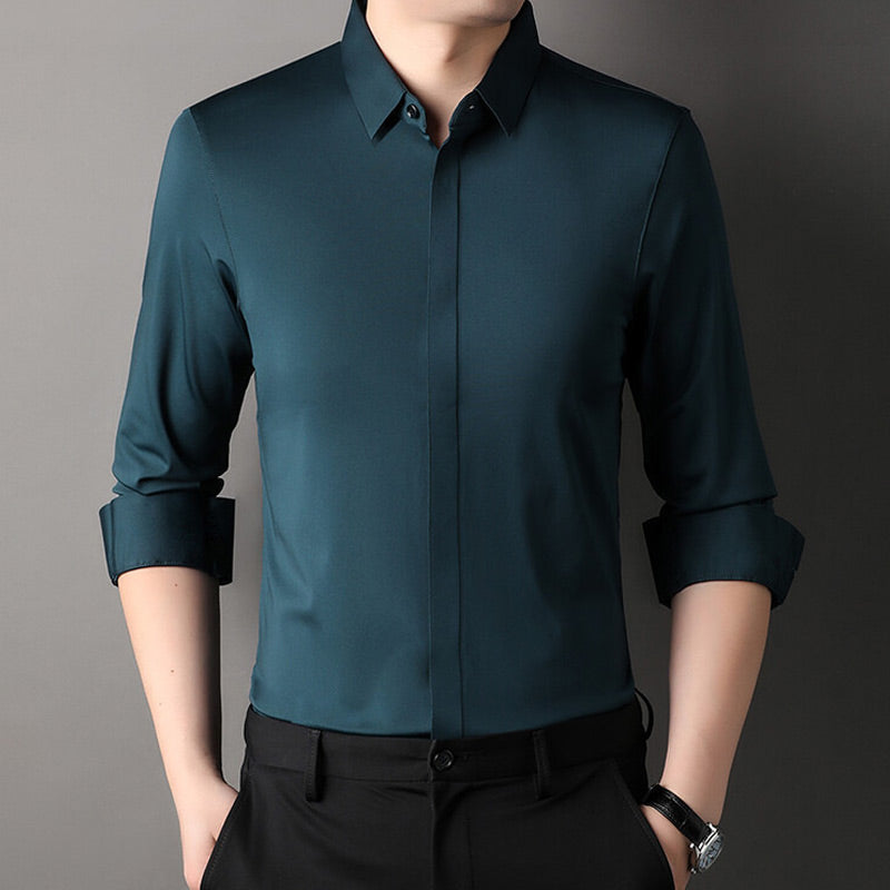 Harm | Camisa elástica para hombre sin arrugas