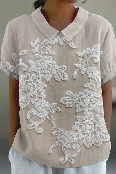 Blusa con Cuello Lily