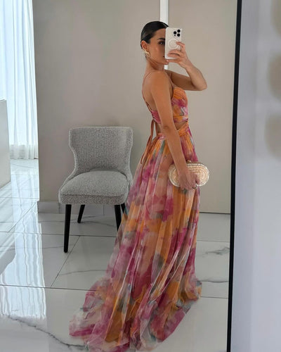 Giselle | Vestido Maxi Floral Encantador