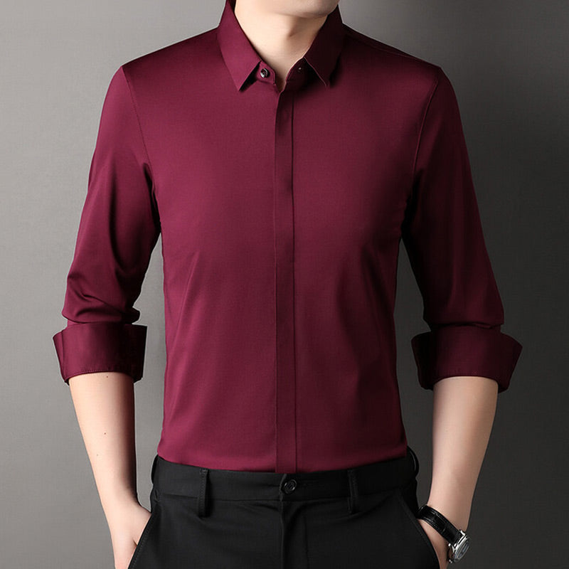 Harm | Camisa elástica para hombre sin arrugas