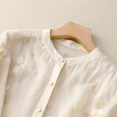 Carmelita I Blusa Transparente Bordada