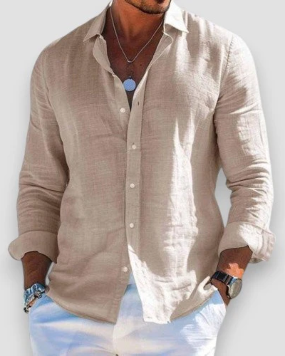 Simeon - Camisa de verano para hombre