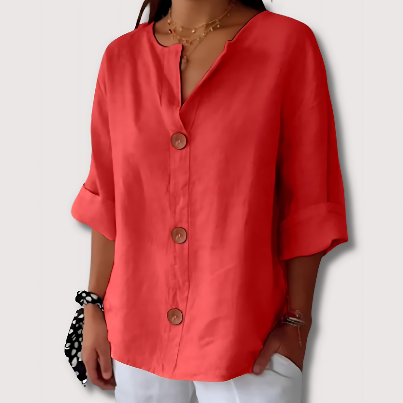 Martina I Blusa de Lino