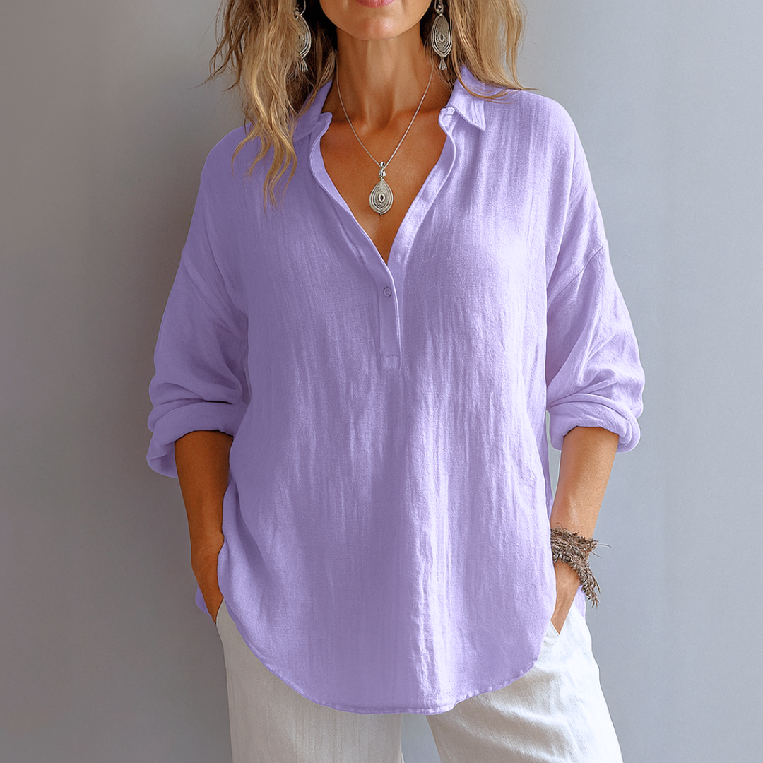Marianne I Blusa de lino