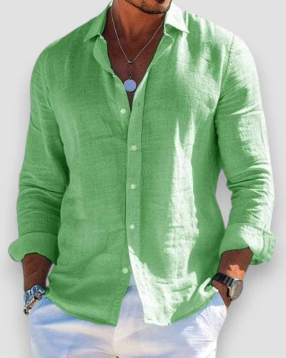 Simeon - Camisa de verano para hombre