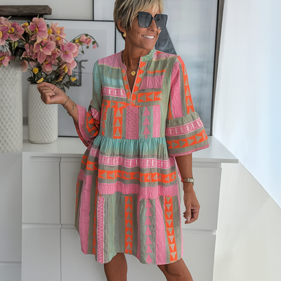 Stacey – Vestido de Verano Mini Bordado