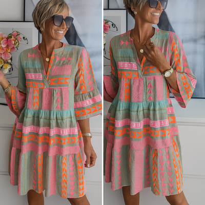 Stacey – Vestido de Verano Mini Bordado