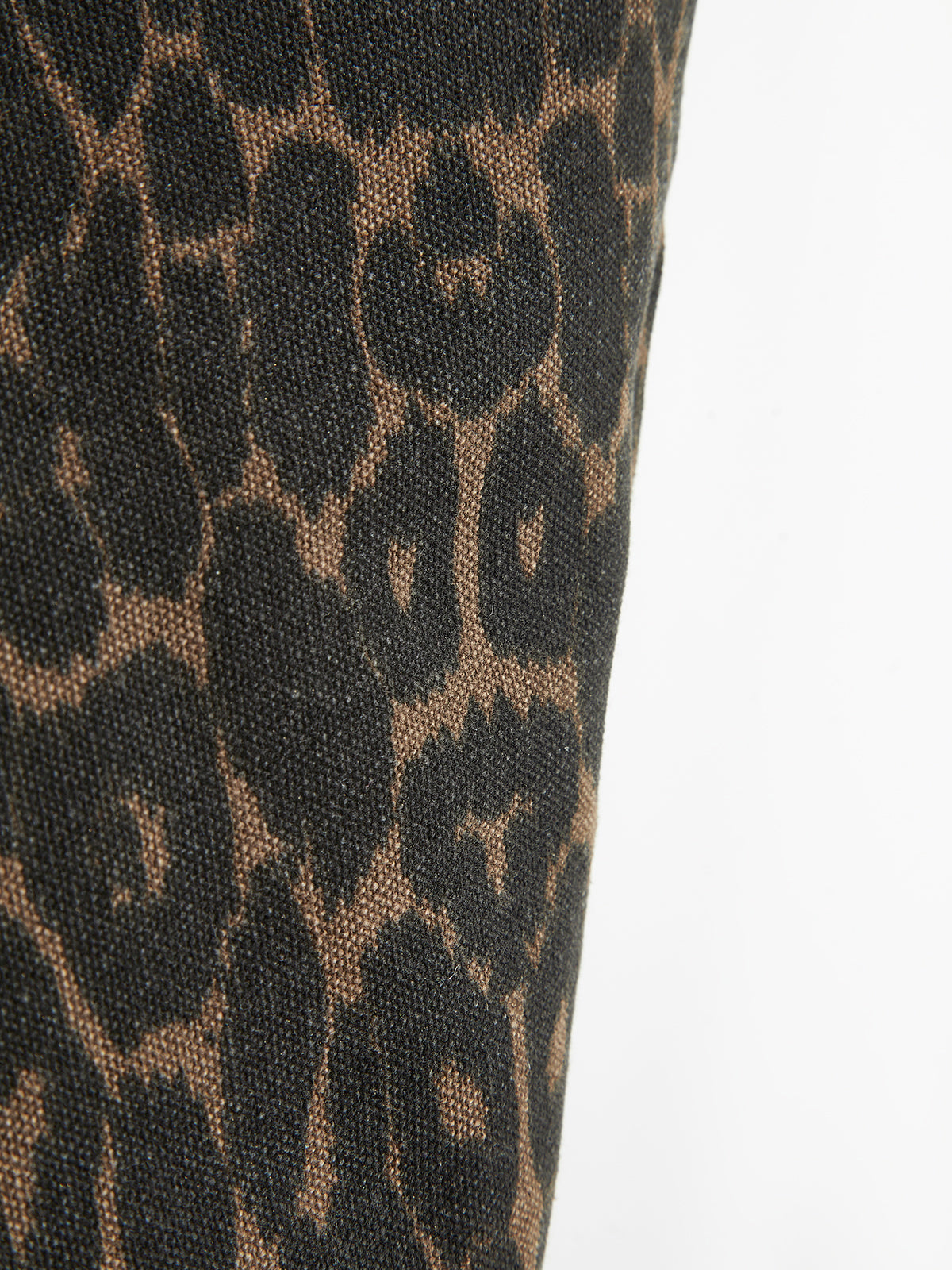 Bolso de hombro con estampado de leopardo