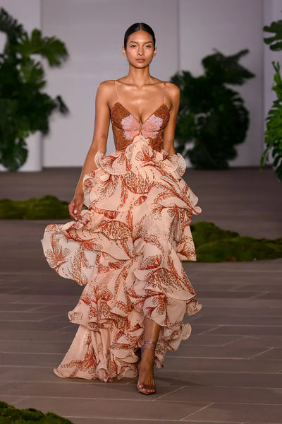 Nahia | Vestido con Volantes