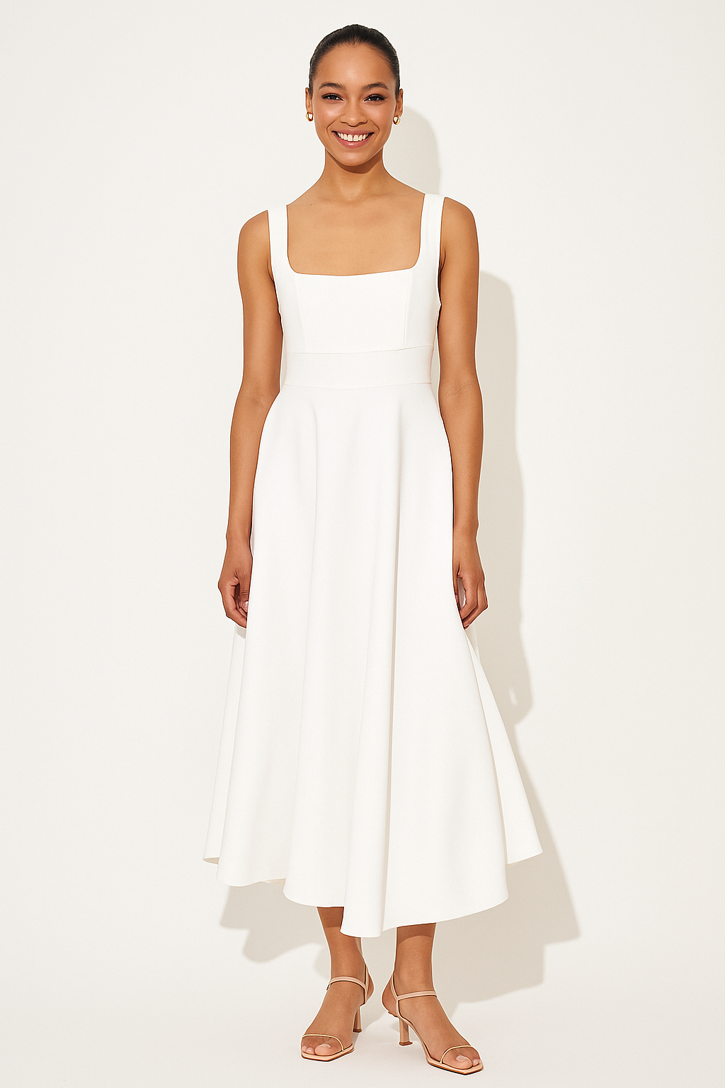 Amalia | Vestido Midi Atemporal y Fluido