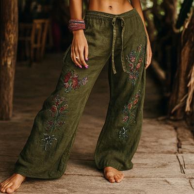 Lotte - Pantalón de yoga bohemio