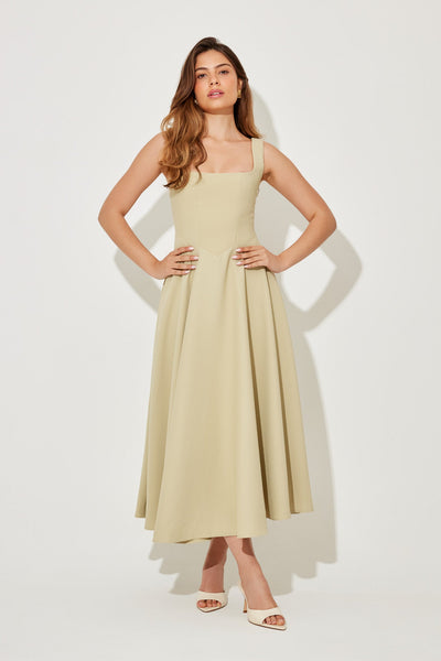 Amalia | Vestido Midi Atemporal y Fluido