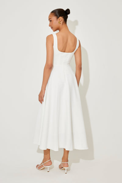 Amalia | Vestido Midi Atemporal y Fluido