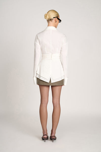 Freya | Camisa cruzada entallada