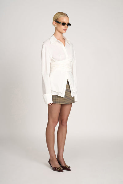 Freya | Camisa cruzada entallada