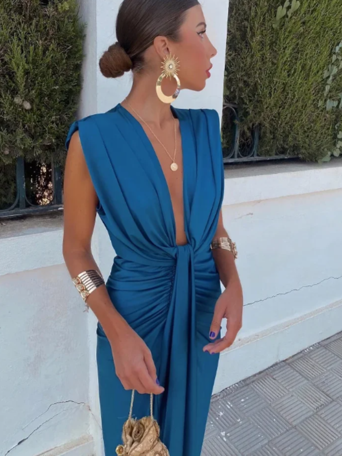 Grace | Vestido Elegante de Escote Bajo