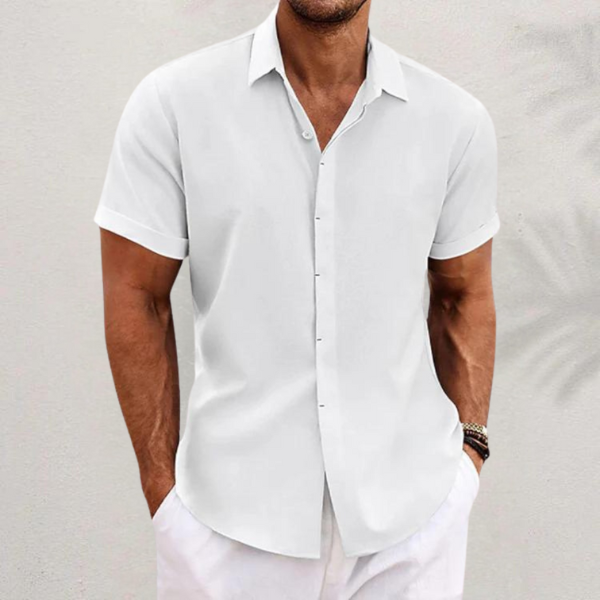 Lenoir – Camisa clásica de lino