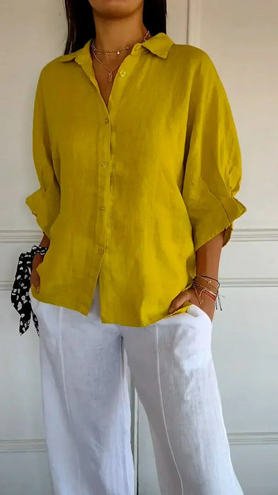Bonnie I Camisa Relaxed con Botones