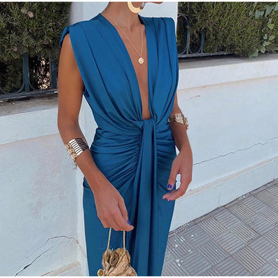 Grace | Vestido Elegante de Escote Bajo