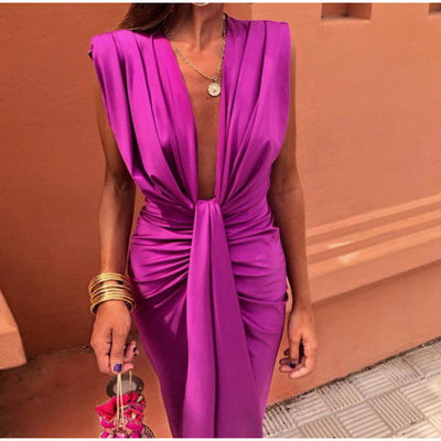 Grace | Vestido Elegante de Escote Bajo