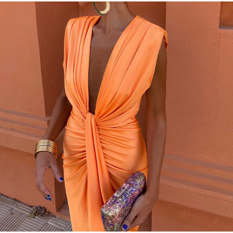 Grace | Vestido Elegante de Escote Bajo