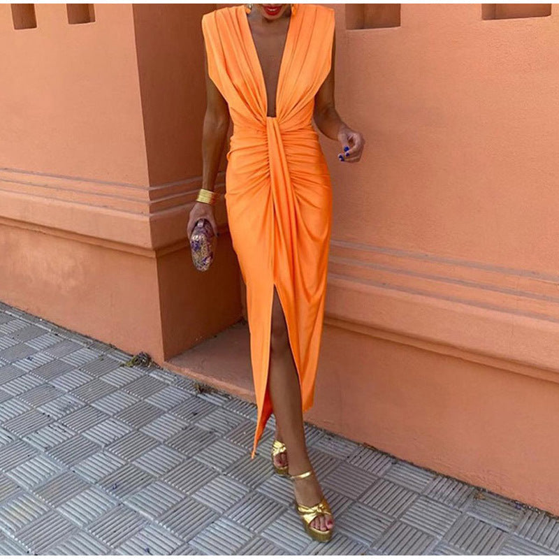 Grace | Vestido Elegante de Escote Bajo