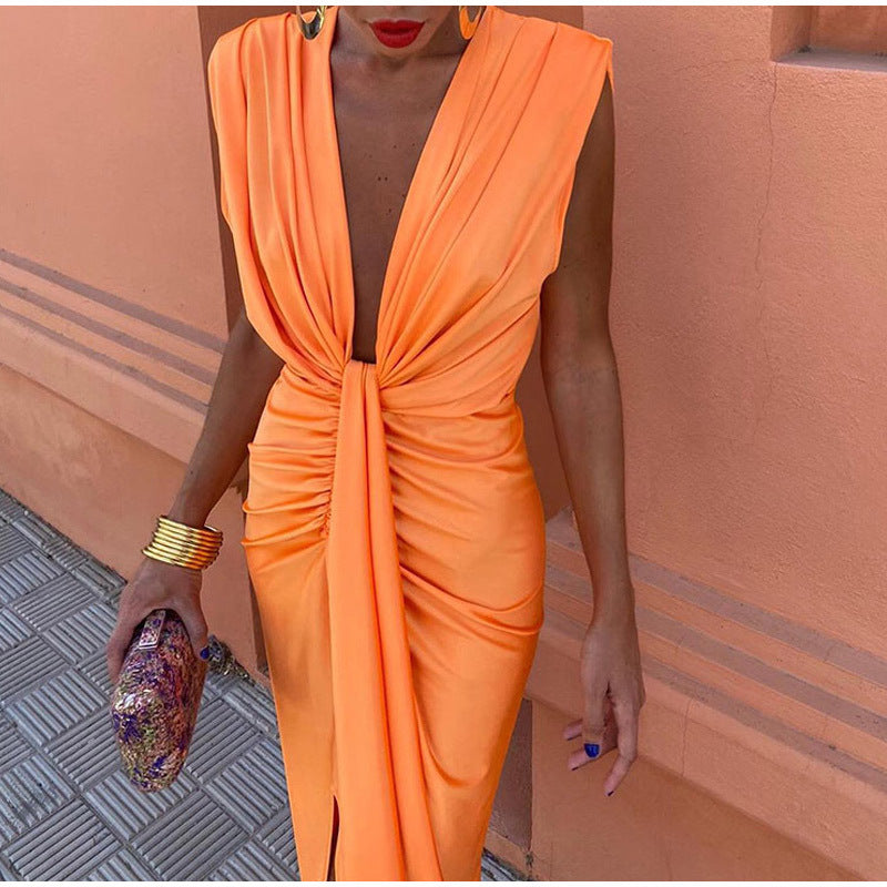 Grace | Vestido Elegante de Escote Bajo