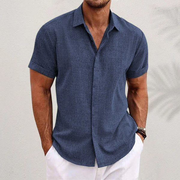Lenoir – Camisa clásica de lino