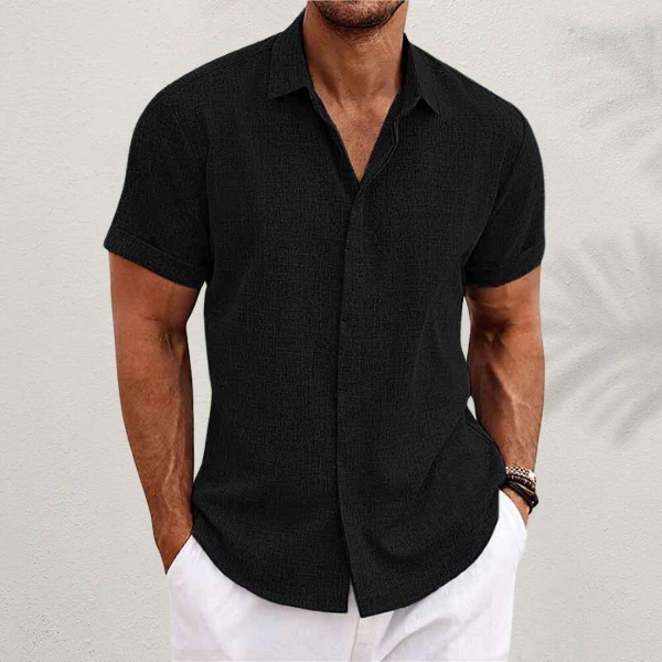 Lenoir – Camisa clásica de lino