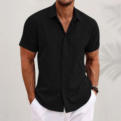 Lenoir – Camisa clásica de lino