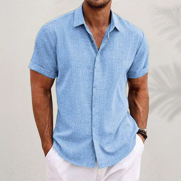 Lenoir – Camisa clásica de lino