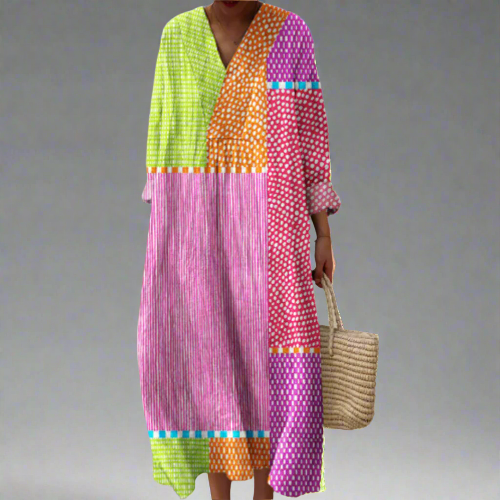 Beauli | Elegante vestido geométrico