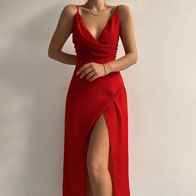 Lynn | Vestido con una abertura