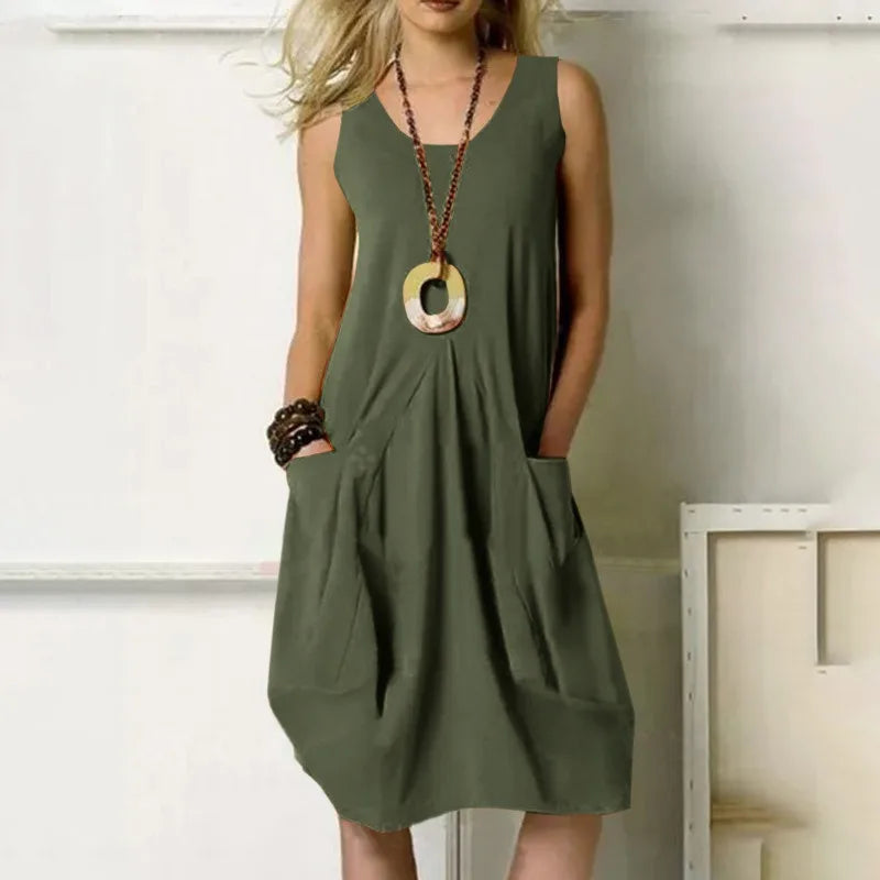 Carmen – Vestido veraniego suelto con calma atemporal