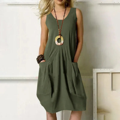 Carmen – Vestido veraniego suelto con calma atemporal