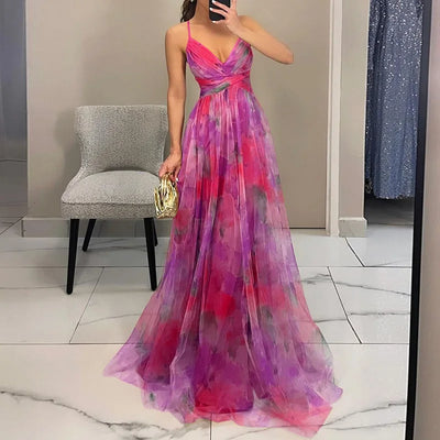 Giselle | Vestido Maxi Floral Encantador