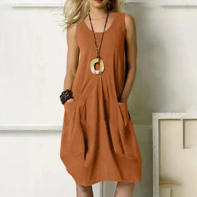 Carmen – Vestido veraniego suelto con calma atemporal