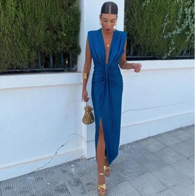 Grace | Vestido Elegante de Escote Bajo