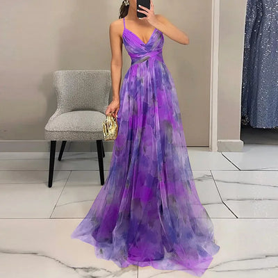 Giselle | Vestido Maxi Floral Encantador