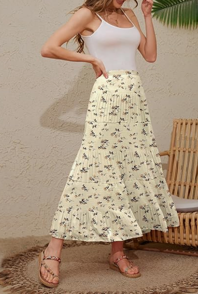 Anka | Falda Maxi Colorida