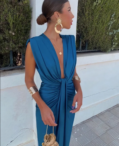Grace | Vestido Elegante de Escote Bajo